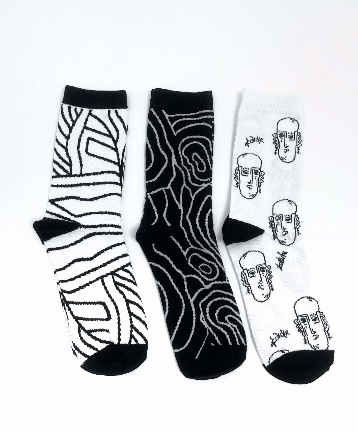 Funky Socks Set – 3 Pairs